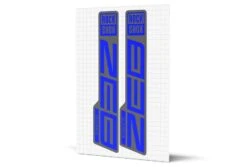 ROCKSHOX Zeb Matte Decals - Grey Lowers