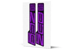 ROCKSHOX Zeb Gloss Decals - Black Lowers -Rush Riders 0000s 0035 MY23 Zeb Topo Purple Render jpg