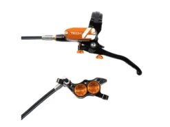 HOPE Tech 4 E4 Disc Brake 22 HOPE Tech 4 E4 Disc Brake -Rush Riders 0002 web black orange t4 e4
