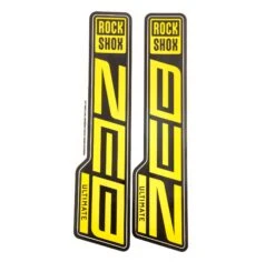 ROCKSHOX ZEB Decal Kit - Gloss Finish -Rush Riders 0004 ZEB Gloss Yellow