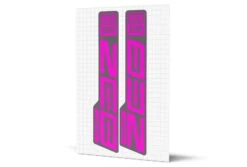ROCKSHOX Zeb Matte Decals - Grey Lowers -Rush Riders 0005 MY23 Zeb Pink Render jpg
