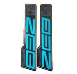 ROCKSHOX ZEB Decal Kit - Gloss Finish -Rush Riders 0006 ZEB Gloss Bug Zapper Blue