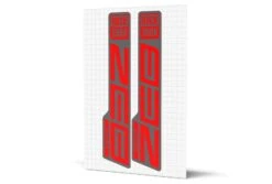 ROCKSHOX Zeb Matte Decals - Grey Lowers -Rush Riders 0007 MY23 Zeb Red Render jpg