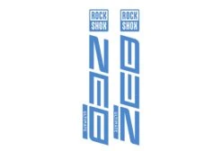 ROCKSHOX ZEB Die Cut Decal Kit - Gloss Finish -Rush Riders 0007 MegaladonBlue RockShox DieCUts ZEB