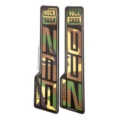 ROCKSHOX ZEB Decal Kit - Gloss Finish -Rush Riders 0007 ZEB Gloss Woodland Camo