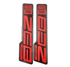 ROCKSHOX ZEB Decal Kit - Gloss Finish -Rush Riders 0009 ZEB Gloss Red