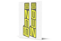 ROCKSHOX Zeb Matte Decals - Grey Lowers -Rush Riders 0010 MY23 Zeb Yellow Render jpg