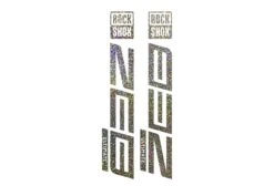 ROCKSHOX ZEB Die Cut Decal Kit - Gloss Finish -Rush Riders 0013 RainbowTrout RockShox DieCUts ZEB