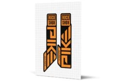 ROCKSHOX Pike Gloss Decals - Black Lowers -Rush Riders 0015 MY23 Pike Orange BlackLowers Render jpg