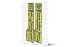 ROCKSHOX Zeb Matte Decals - Grey Lowers -Rush Riders 0020 MY23 Zeb Topo Yellow GreyLower Render jpg