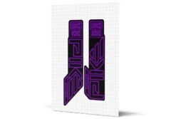 ROCKSHOX Pike Gloss Decals - Black Lowers