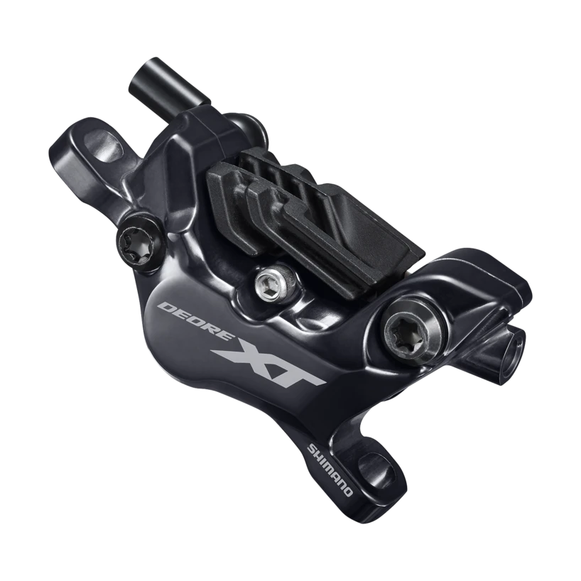 Shimano XT BR-M8120 4-Piston Disc Brake Caliper, Front Or Rear, W/Metal Pads 1 Shimano XT BR-M8120 4-Piston Disc Brake Caliper, Front Or Rear, W/Metal Pads