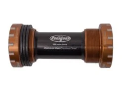 HOPE Stainless Steel 68/73mm Threaded Bottom Bracket For 24mm Spindle -Rush Riders BB Bronze