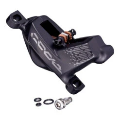 SRAM Replacement Code R/RSC Caliper Assembly - Fits Guide RE, Post Mount (non-CPS), Front/Rear, Diffusion Black