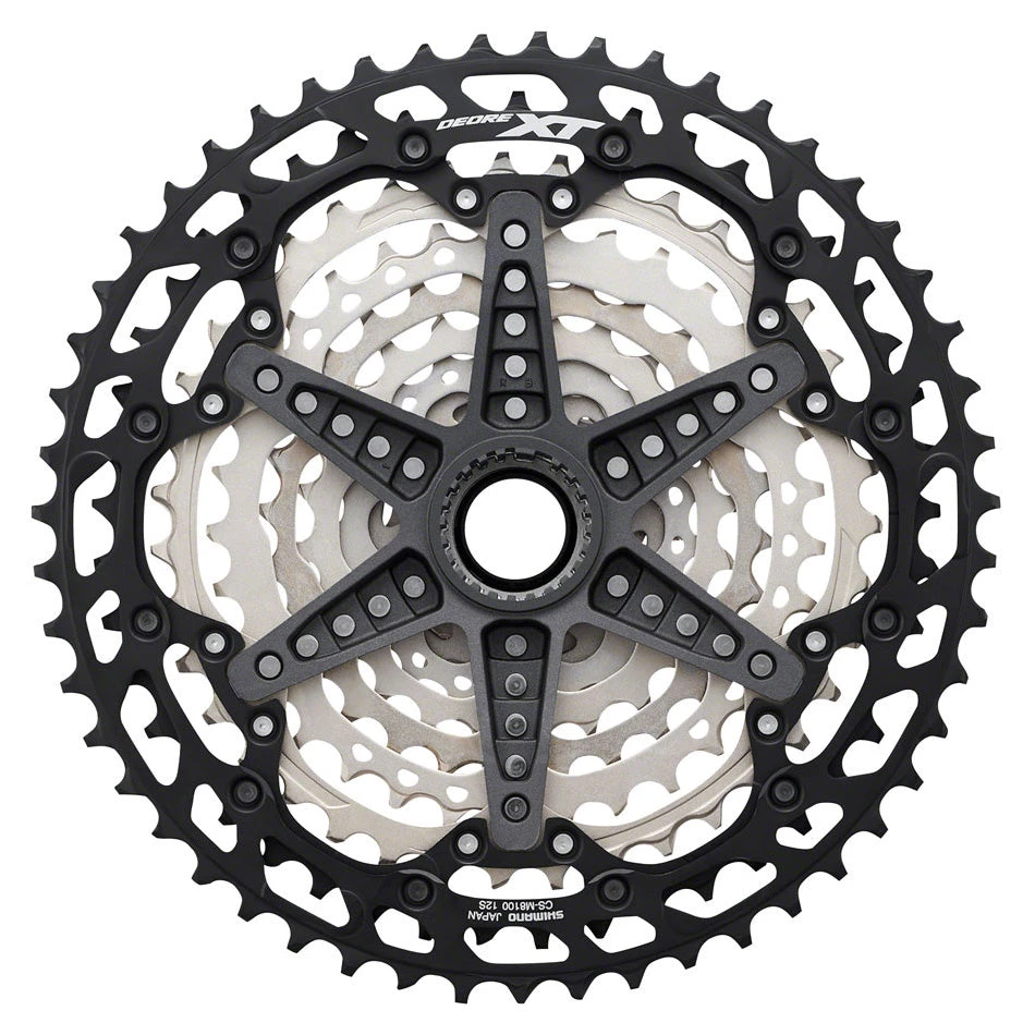 Shimano XT M8100 12sp Cassette - 10/51t 2 Shimano XT M8100 12sp Cassette - 10/51t - Image 2