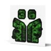Fox Racing Shox 36 Factory Gloss Decals - Black Lowers