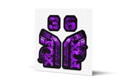 Fox Racing Shox 36 Factory Gloss Decals - Black Lowers -Rush Riders MY23 Fox 36 WebImages Smoke Purple