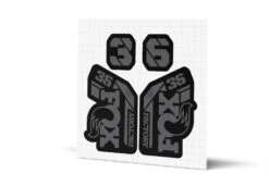 Fox Racing Shox 36 Factory Gloss Decals - Black Lowers -Rush Riders MY23 Fox 36 WebImages Stealth