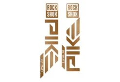 ROCKSHOX Pike Die Cut Decal Kit - Gloss Finish -Rush Riders RockShox Pike DieCUts Bronze 02