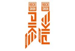 ROCKSHOX Pike Die Cut Decal Kit - Gloss Finish -Rush Riders RockShox Pike DieCUts FoxOrange 02