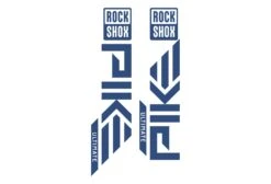 ROCKSHOX Pike Die Cut Decal Kit - Gloss Finish -Rush Riders RockShox Pike DieCUts MetallicAzureBlue 02