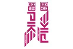 ROCKSHOX Pike Die Cut Decal Kit - Gloss Finish -Rush Riders RockShox Pike DieCUts Pink 02
