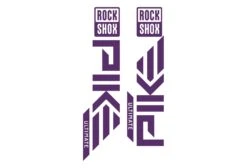 ROCKSHOX Pike Die Cut Decal Kit - Gloss Finish -Rush Riders RockShox Pike DieCUts Purple 02