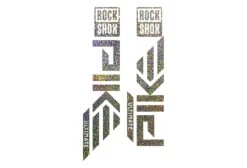 ROCKSHOX Pike Die Cut Decal Kit - Gloss Finish -Rush Riders RockShox Pike DieCUts RainbowTrout 02