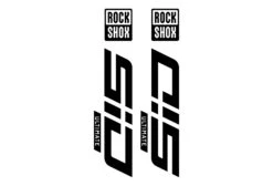 ROCKSHOX SID Die Cut Decal Kit - Gloss Finish -Rush Riders Sid RockShox DieCUts Black 03