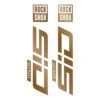 ROCKSHOX SID Die Cut Decal Kit - Gloss Finish