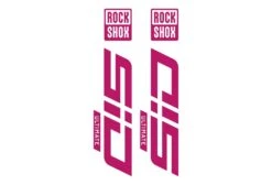 ROCKSHOX SID Die Cut Decal Kit - Gloss Finish -Rush Riders Sid RockShox DieCUts Pink 03