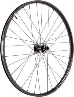 Chromag BA30 Front Wheel - 27.5" 15 X 110mm 6-Bolt Black