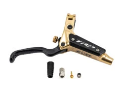TRP DH-R EVO Disc Brake Lever Assembly -Rush Riders trp lever right gold