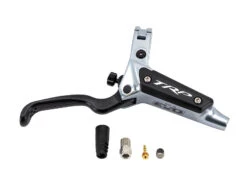 TRP DH-R EVO Disc Brake Lever Assembly -Rush Riders trp lever right silver
